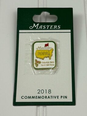 Masters 2018 Commemorative Pin - #18 Holly
